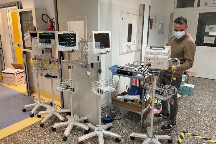 In quattro strutture ospedaliere del tarantino, i reparti Covid saranno digitalizzati