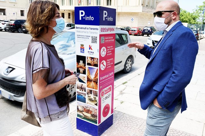 "Benvenuti a Taranto" con i nuovi parking boxes di “Viaggia nelle città EasyPark”