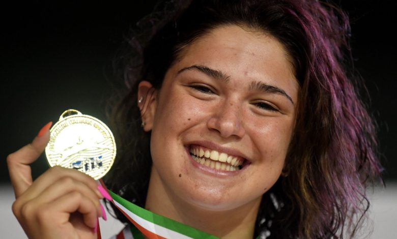 La pugliese Benedetta Pilato medaglia d'argento nella finale dei 100 rana femminili ai 22esimi Europei di nuoto ha dovuto lasciare Taranto per la mancanza di impianti sportivi adeguati e si è trasferita a Torino