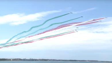 Frecce Tricolori a Trani