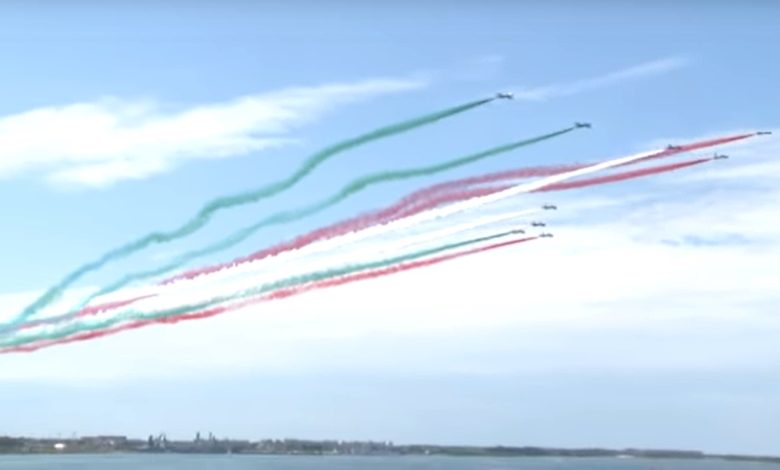 Frecce Tricolori a Trani
