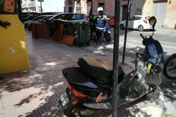 Taranto: Controlli della Polizia Locale in città per contrastare il fenomeno dell'abbandono di ingombranti