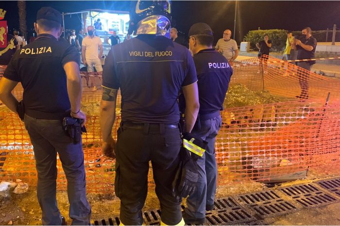 Taranto: operaio folgorato da una scarica elettrica, salvo grazie ai poliziotti