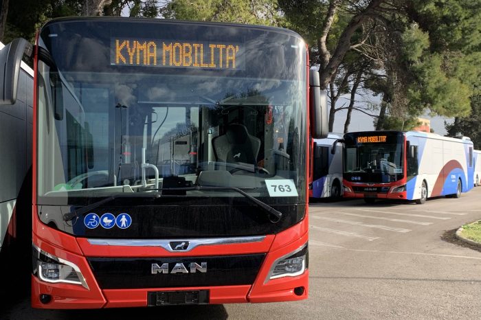 Taranto: variazioni degli autobus e della sosta di Kyma Mobilità