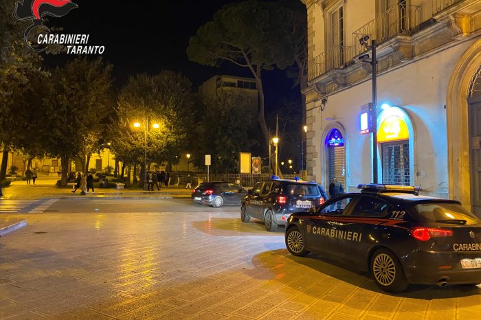 Martina Franca (TA): i Carabinieri dispongono la chiusura cautelare per un locale nel centro della città, tutti i dettagli