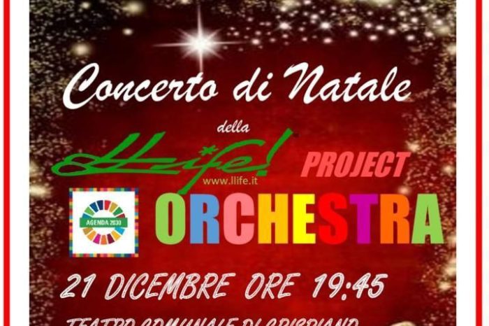 21/12/21 Concerto di Natale a Crispiano della L.L.I.F.E Orchestra