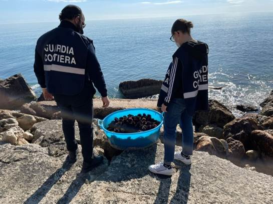 Puglia: 365 controlli e elevate sanzioni in materia di pesca illegale. Operazione della Guardia Costiera