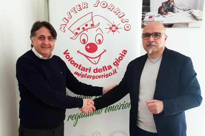 Fondazione Taranto25 e Mister Sorriso insieme per il sociale