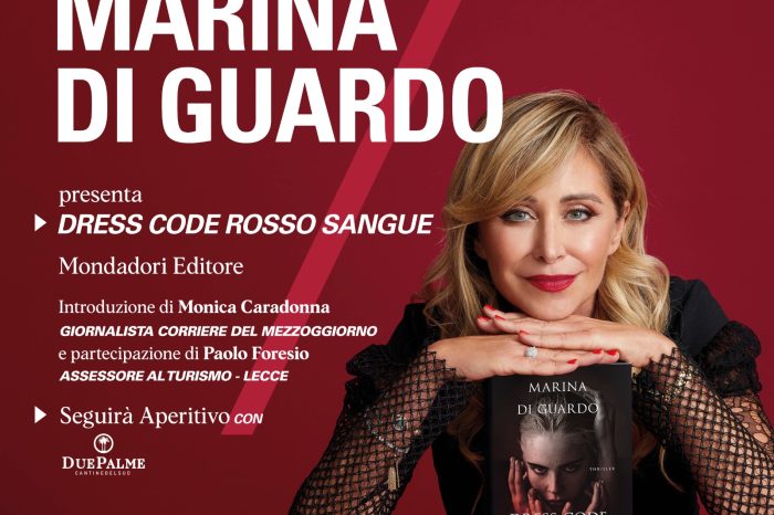 Lecce: Marina Di Guardo presenta 'Dress code rosso sangue'