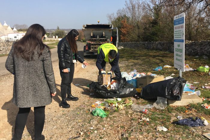 Martina Franca: vigilanza ambientale e telecamere contro l’abbandono dei rifiuti