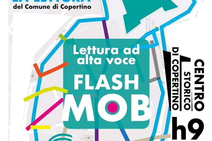 Copertino: "Per strada: tra pagine e parole" un flashmob per invogliare alla lettura