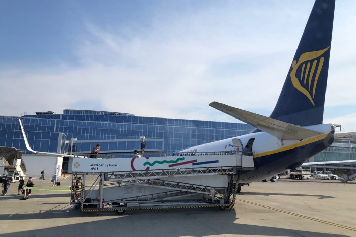 Ryanair annuncia il più grande operativo sulla Puglia per l'estate 2022