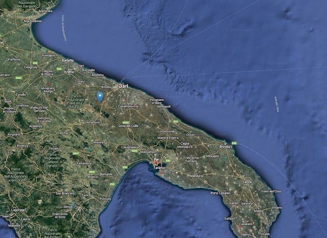 La NASA segna 50 roghi attivi in Puglia