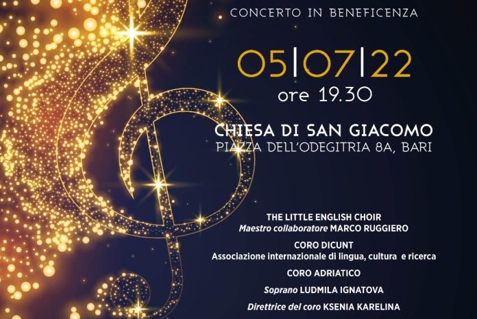 “What a Wonderful World”: Musica e Beneficenza a Bari – iniziativa di solidarietà organizzata dalla sezione barese del Cif