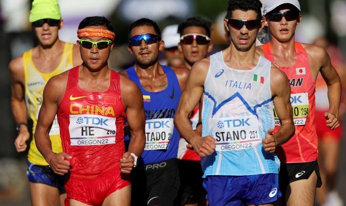 Il pugliese Massimo Stano è medaglia d'oro nella 35 km di marcia