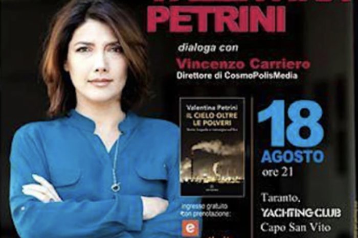 VALENTINA PETRINI PRESENTA ALLO YACHTING CLUB IL SUO LIBRO INCHIESTA SULL’EX ILVA.