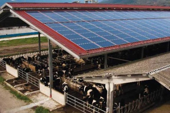 Impianti fotovoltaici su tetti agricoli