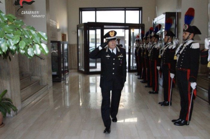 Il Generale Rispoli visita il Comando Provinciale   di Taranto