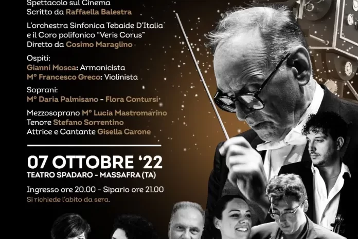 MASSAFRA - L’orchestra Tebaide omaggia Morricone e il cinema