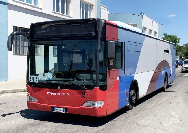 Taranto - I percorsi autobus e i parcheggi per San Cataldo