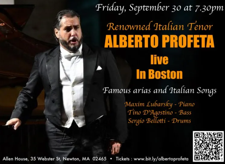 A Martina Franca nella Basilica di San Martino il Concerto di Natale con Alberto Profeta uno dei più grandi tenori italiani