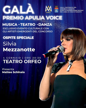 Taranto -Galà Premio Apulia Voice all'Orfeo