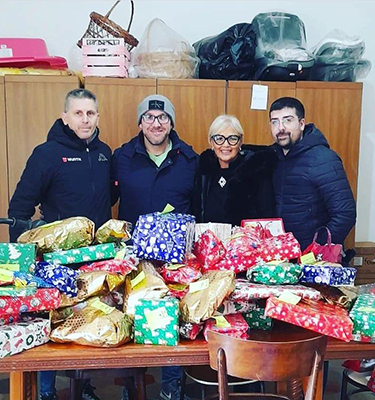 Taranto - Il Natale dell'associazione "I Leucaspidi"