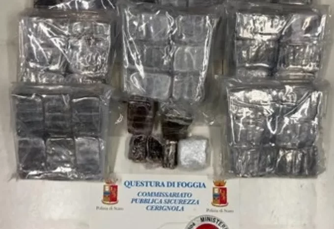 Arrestato 70enne per detenzione di sostanze stupefacenti a Cerignola
