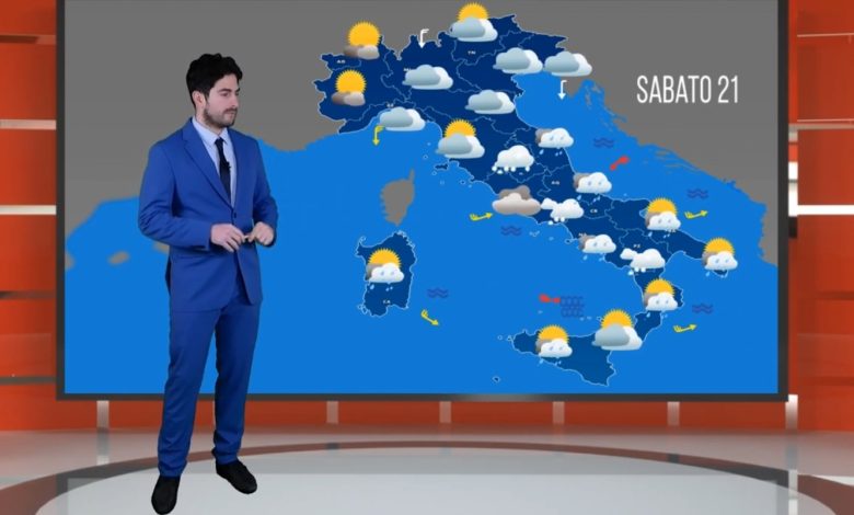 Meteo del 21 Gennaio