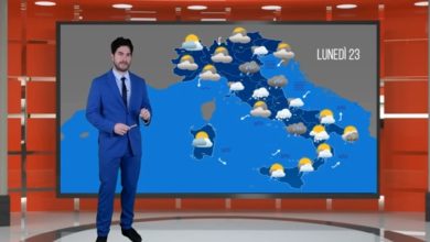 Prevesioni meteo 23 Gennaio 23