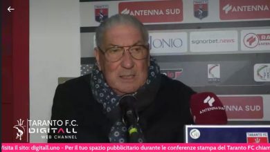 Taranto - Galigani: "Procediamo nei confronti di Infantino"