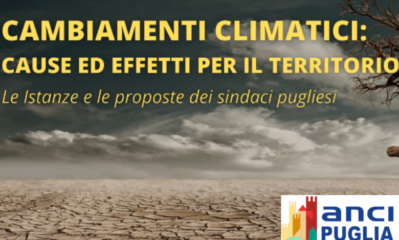 Cambiamenti climatici: cause ed effetti per il territorio