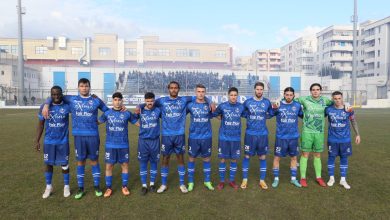 IL Martina schierato nella partita contro il Barletta (Foo Paolo Coserva)