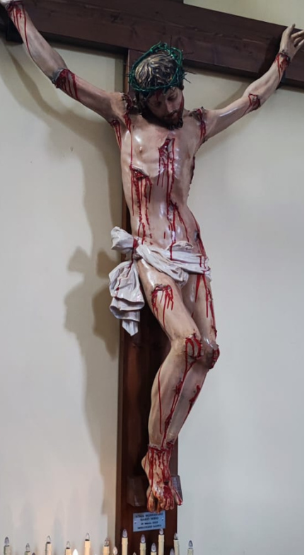 Crocifisso precedentemente restaurato