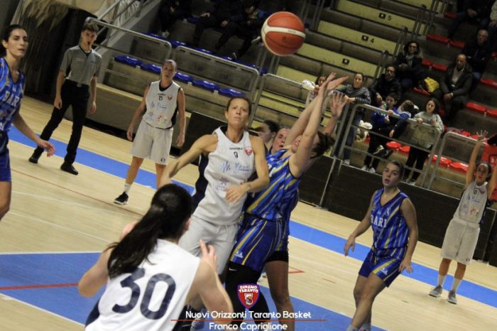Basket femminile - La Nuova Orizzonti Taranto contro la Lsb Lecce