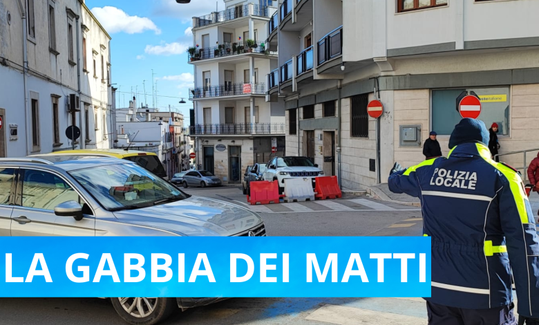 Martina Franca la gabbia dei matti