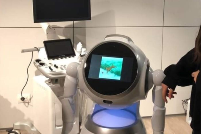 Un Robot destinato al reparto pediatria oncologica nell'ospedale 'Santissima Annunziata' di Taranto