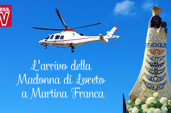Ecco in diretta l'arrivo della Madonna di Loreto a Martina Franca