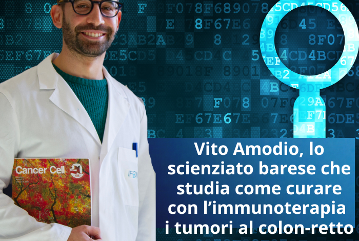 Vito Amodio ha studiato come curare i tumori al colon retto. intervista allo scienziato pugliese