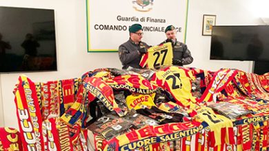 marchi contraffatti a Lecce