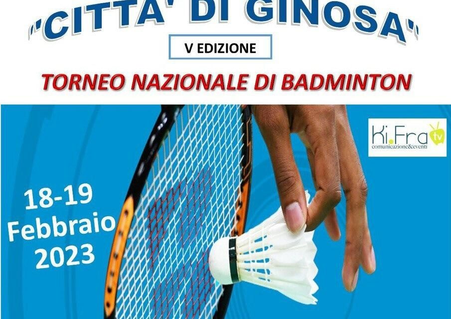 Torneo di Badmonton a Ginosa