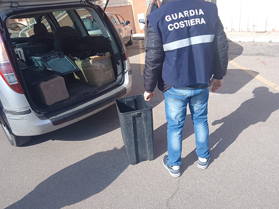 sequestrato pescato abusivo