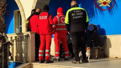 sub soccorso colpito da fulmine