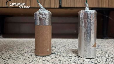 trovata droga ed ordigni esplosivi a Laterza