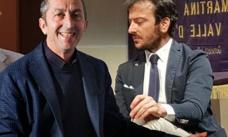 I Consiglieri Comunali Michele Marraffa (Opposizione) e Giuseppe Serio (Maggioranza)