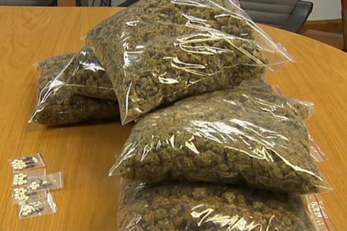 10 kg di Marijuana in casa