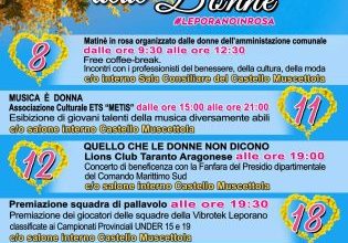 Leporano si tinge di rosa