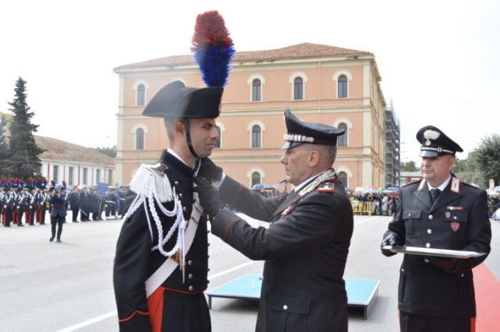 Taranto - Cerimonia 141° Corso formativo Scuola Allievi Carabinieri