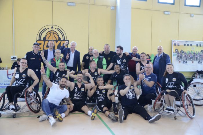 Basket in carrozzina -La Cisa Boys Taranto è finale!