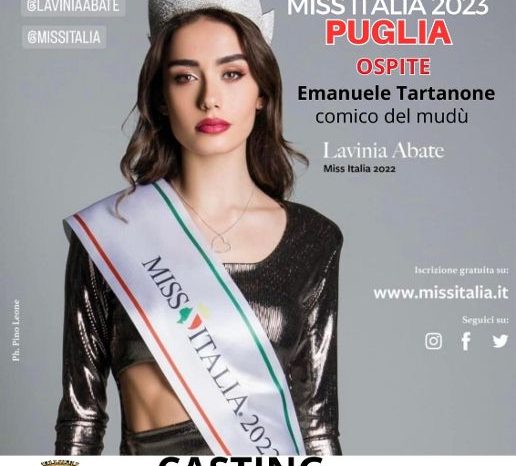 La bellezza torna in passerella con Miss Italia Puglia, si comincia da Gravina